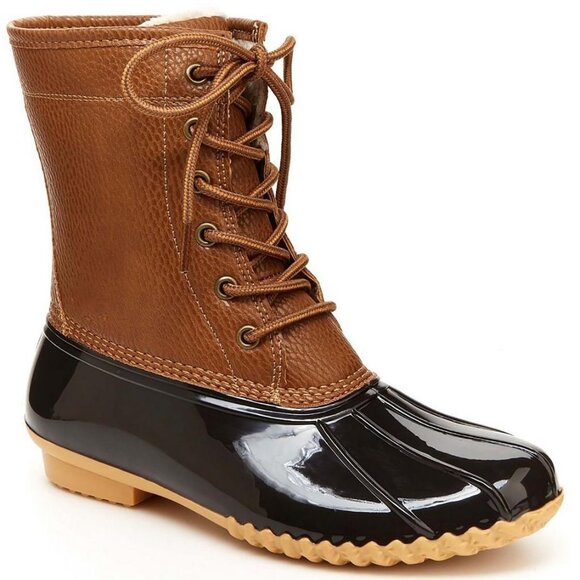 JBU by Jambu Women's Maplewood Waterproof Rain Mid Calf Boot Chocolate Brown - Picture 1 of 5